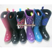 fashion women shoes Rubber boot